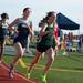West Bloomfield's Erin Finn during the girls mile run event at the Golden Triangle boys and girls track meet at Saline High School, Friday, May 3.
Courtney Sacco I AnnArbor.com